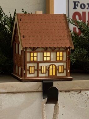West Elm Scandi Front Cabin Stocking Holder